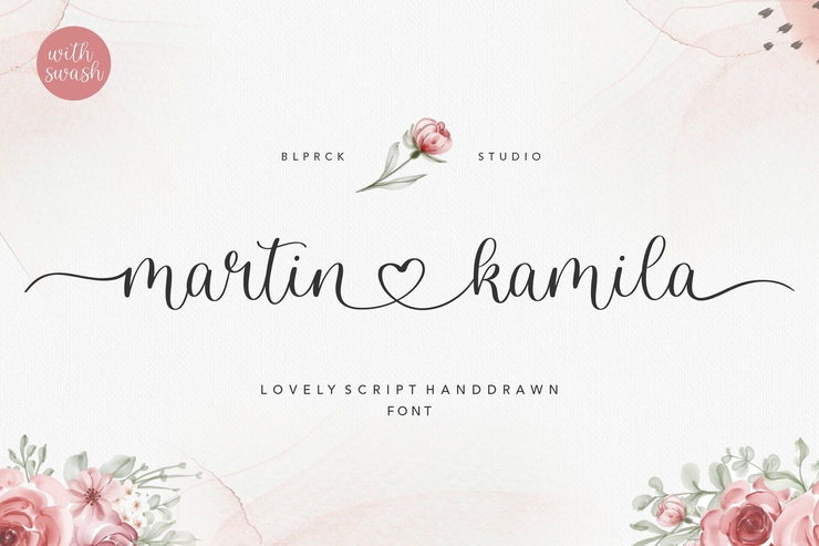 martin kamila字体 1