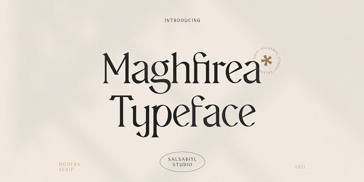 Maghfirea字体 1