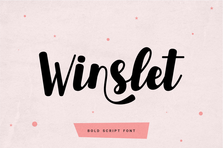Winslet字体 1