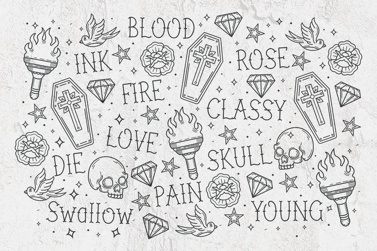 Her Song字体 9