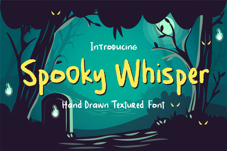 Spooky Whisper字体 2