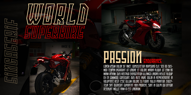 Singa Slab OL字体 4