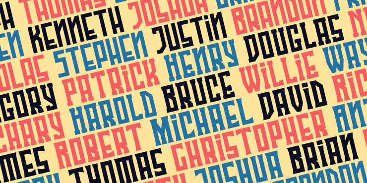 Singa Slab OL字体 6