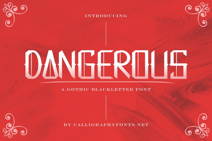 Dangerous字体 1