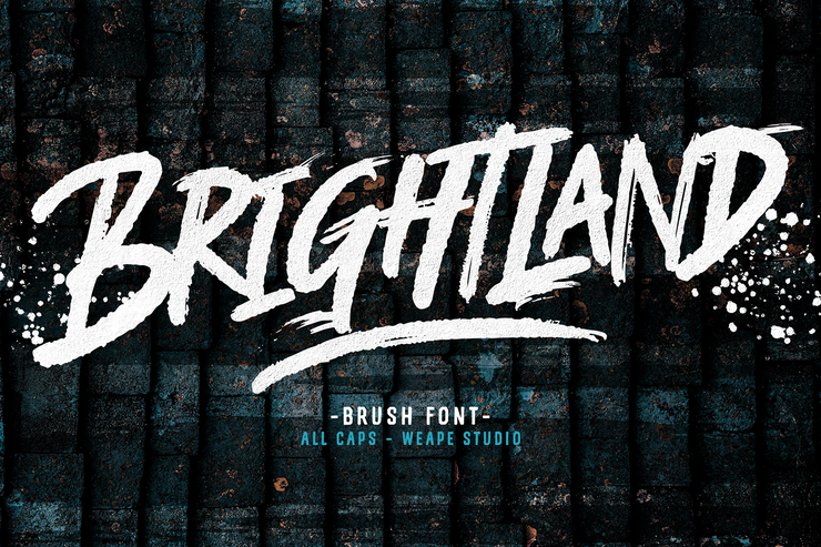 Brightland字体 1