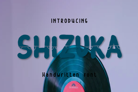 SHIZUKA字体 1
