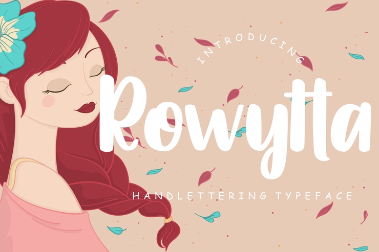 Rowytta字体 5