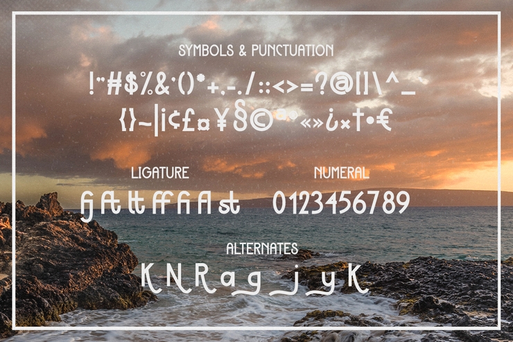 Sunday Burn Trial字体 4