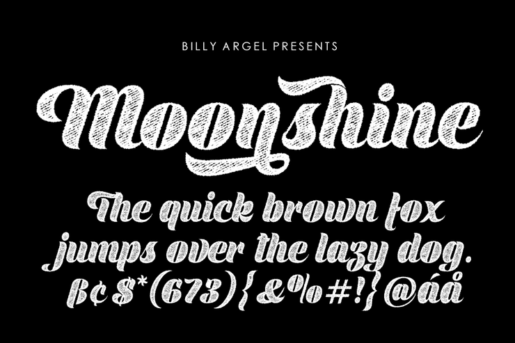 Moonshine字体 1