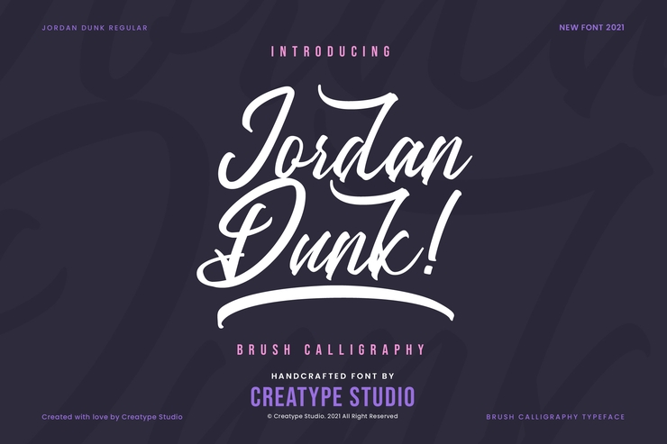 Jordan Dunk Regular字体 6