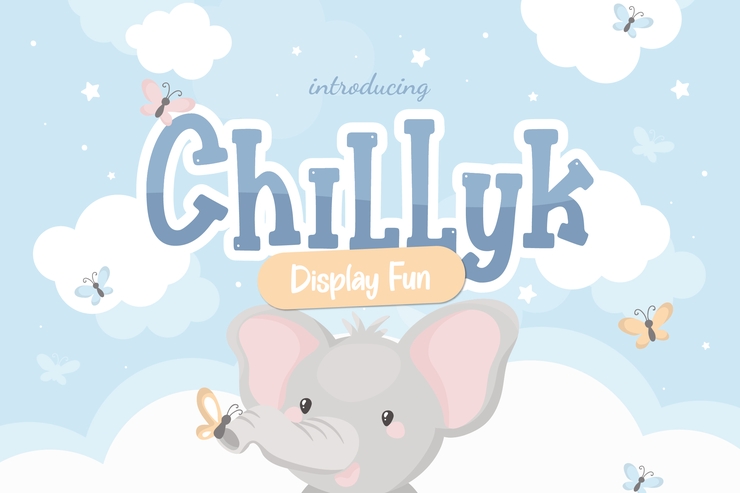 Chillyk Regular字体 3