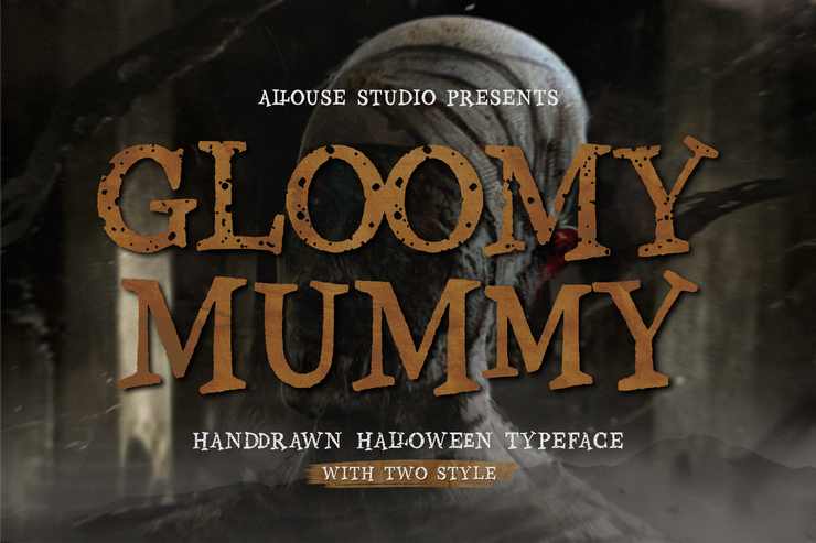 Gloomy Mummy字体 4