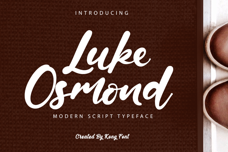 Luke Osmond字体 1
