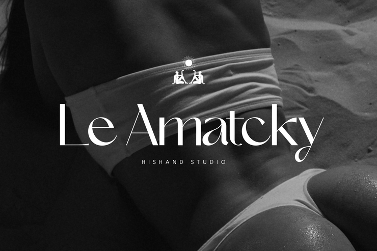 Le Amatcky字体 4