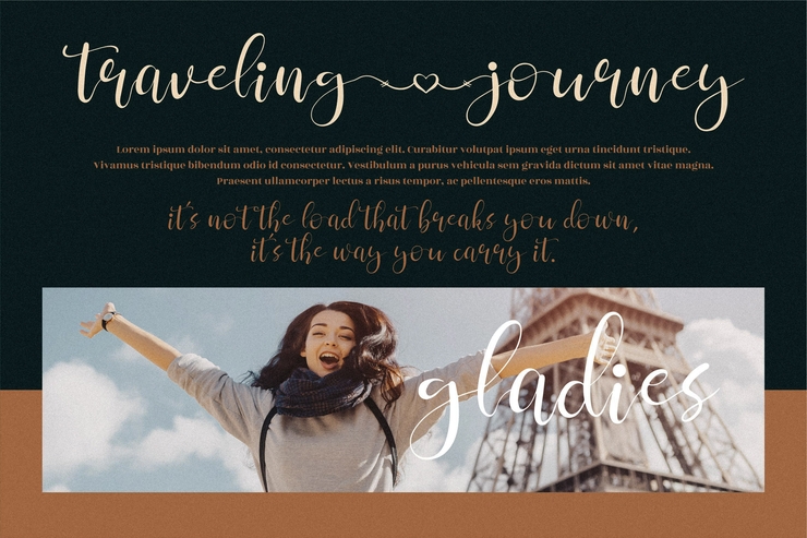 Clara Sherly字体 3