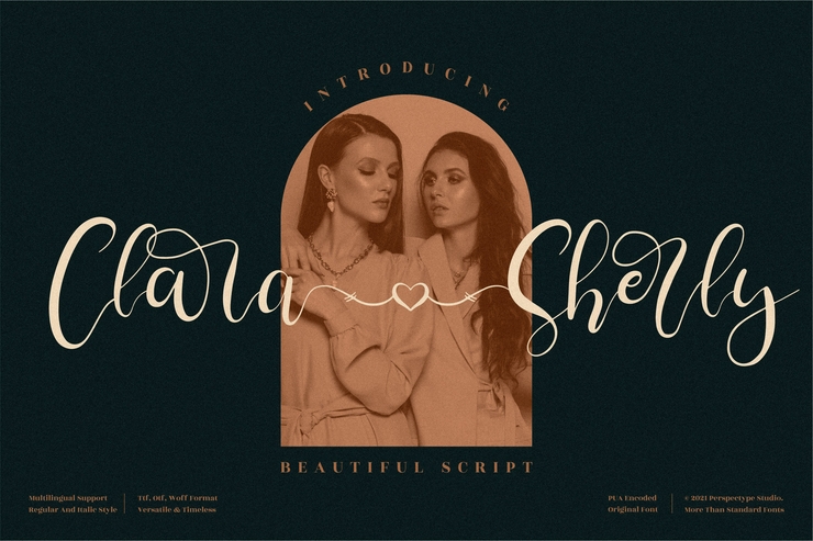 Clara Sherly字体 8