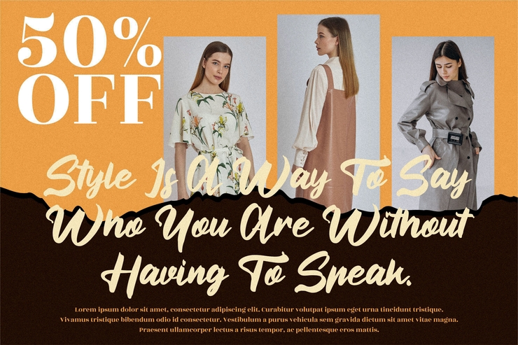 The California Hustle字体 6