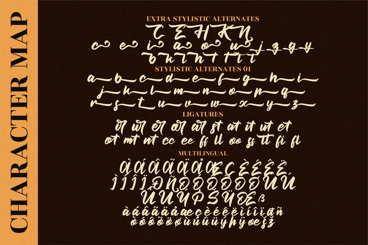 The California Hustle字体 8