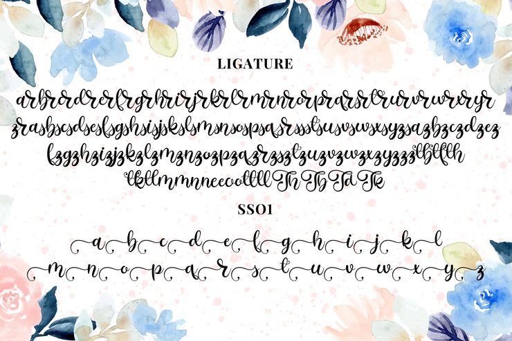 Alarate Script字体 2