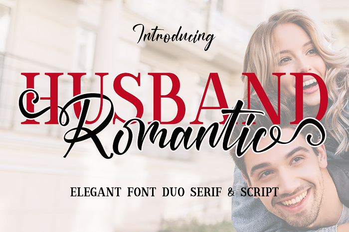 Husband字体 1