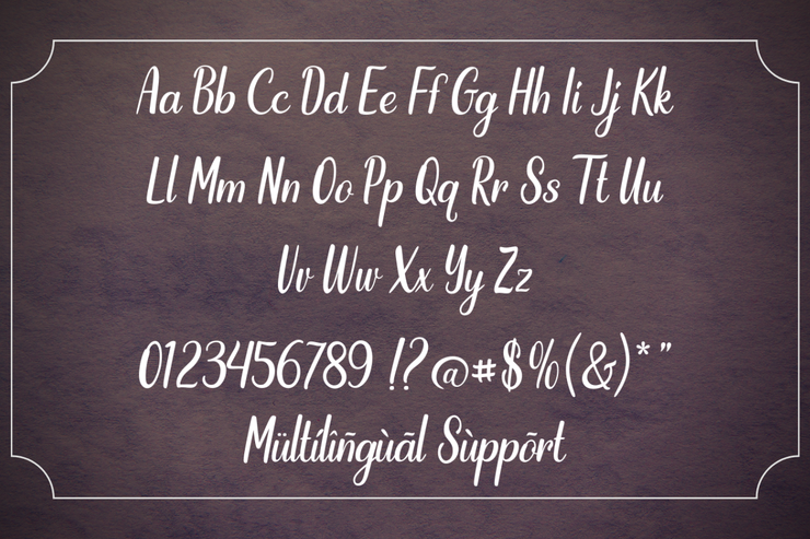 Costa Avenue字体 1