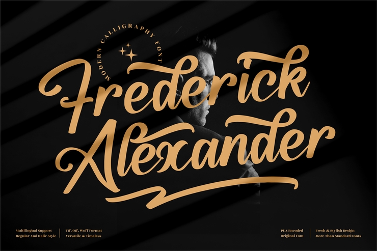 Frederick Alexander字体 5