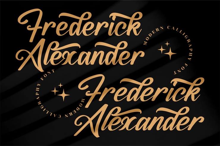 Frederick Alexander字体 10