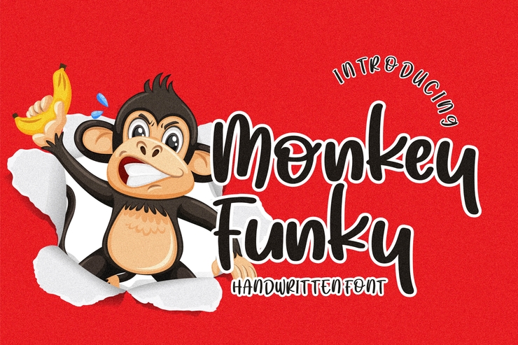 Monkey Funky字体 7