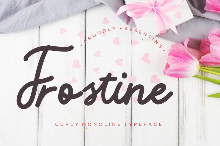 Frostine字体 5