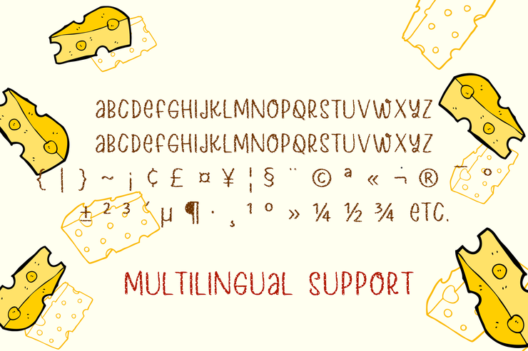 Cheese Grater字体 1