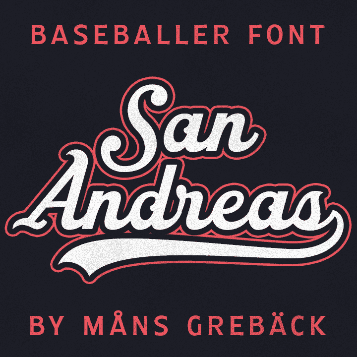 San Andreas字体 4