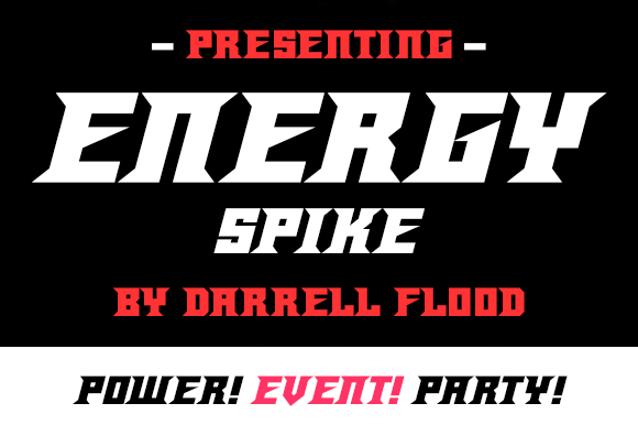Energy Spike字体 2