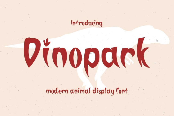 Dinopark字体 1