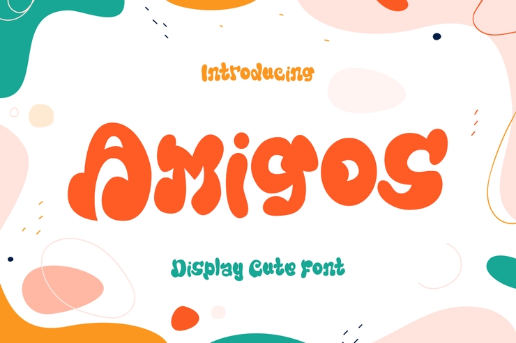 Amigos字体 1