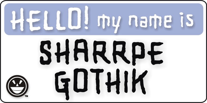 SHARRPE GOTHIK字体 1
