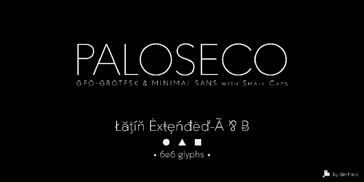 Paloseco字体 4