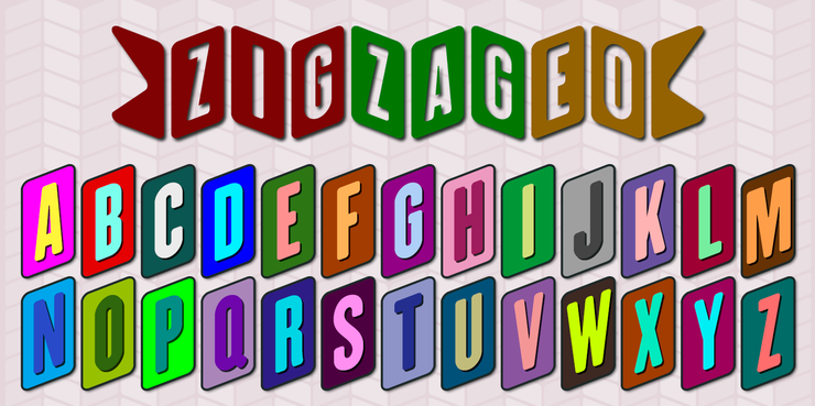 ZiGzAgEo字体 4