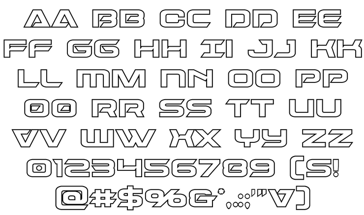 Dameron字体 4