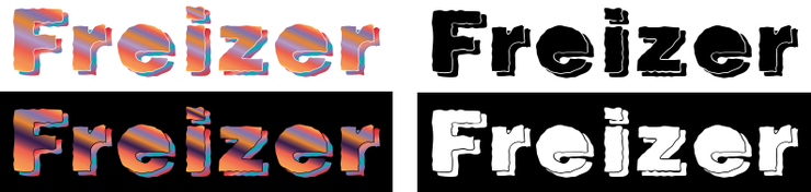 Freizer字体 1