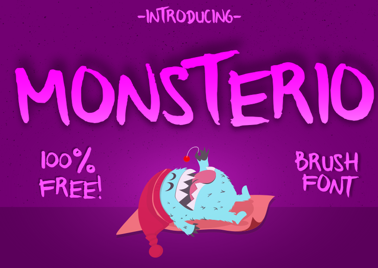 Monsterio字体 1