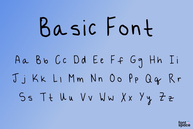 Basic字体 1