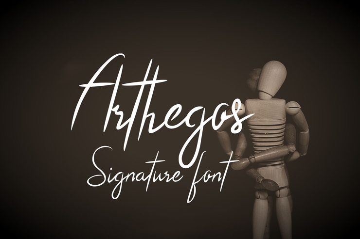 Arthegos字体 1