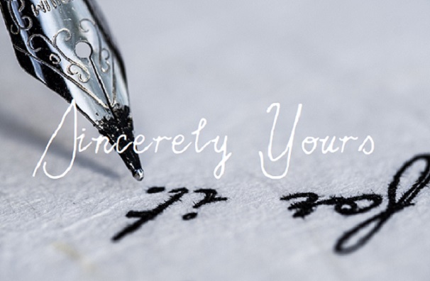 Sincerely Yours字体 1