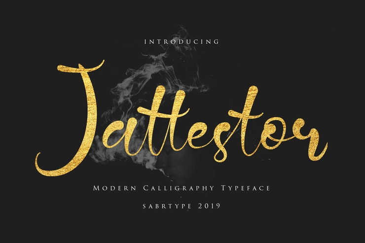 Jattestor字体 7