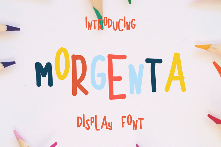 MORGENTA字体 1