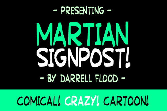 Martian Signpost字体 1