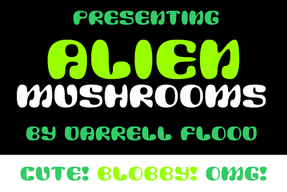 Alien Mushrooms字体 1