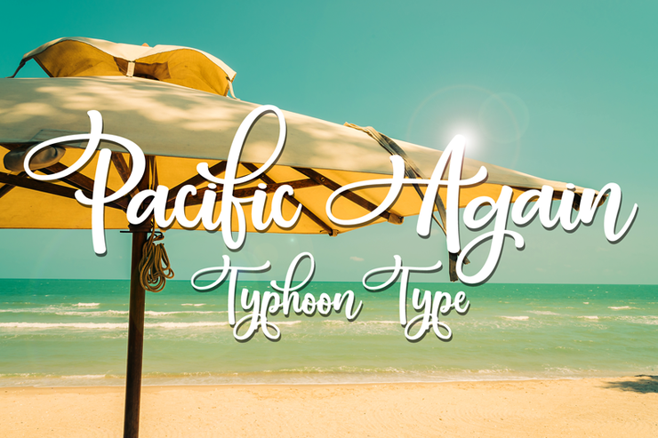 Pacific Again字体 1