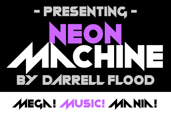 Neon Machine字体 1