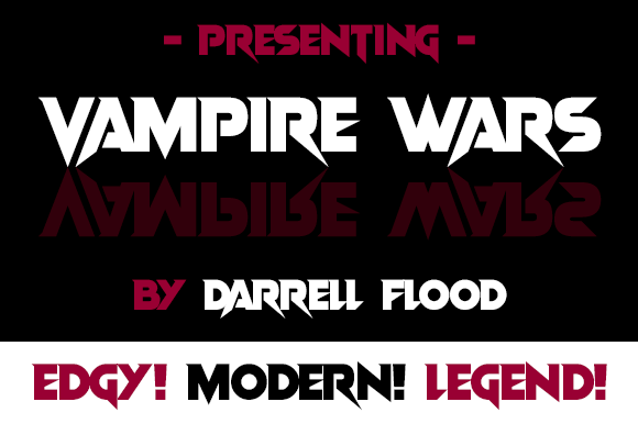 Vampire Wars字体 2